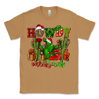 Toasted Coconut howdy christmas with cactusses Classic Tee - CowGirlArtShop
