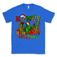 True Royal howdy christmas with cactusses Classic Tee - CowGirlArtShop