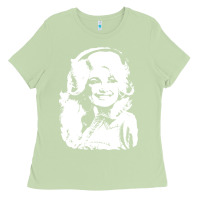 Matcha dolly parton distressed photo Ladies Tee - ArtChic