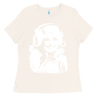 Bone dolly parton distressed photo Ladies Tee - ArtChic