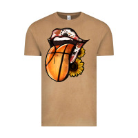 Basketball Tongue Vintage Tee | Teevron