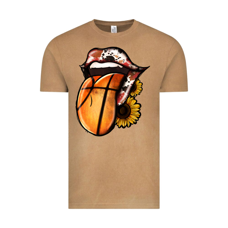 Basketball Tongue Vintage Tee by Jasminsmagicworld | Teevron