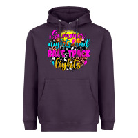Plum summer nights and race track lights Heavyweight Hoodie - JahusDesignShop