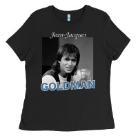 Black Jean-Jacques Goldman .png Ladies Tee - StudioElite