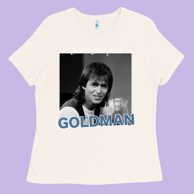 Jean-jacques Goldman .png Ladies Tee Designed By Studioelite