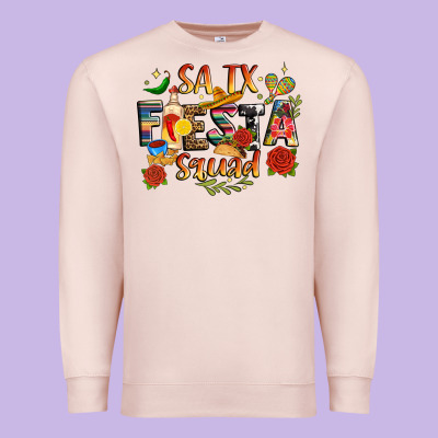 Fiesta Squad Premium Sweatshirt Designed By Jahusdesignshop