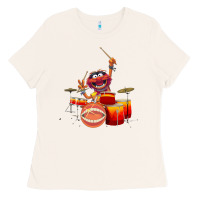 Bone The muppets animal drummer Ladies Tee - StudioElite