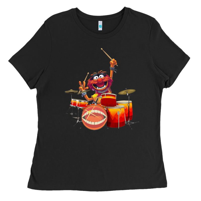 The Muppets Animal Drummer Ladies Tee by StudioElite | Teevron