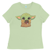 Matcha Baby yoda Ladies Tee - StudioElite