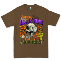Cacao happy haunting and to all a good fright Premium Tee - CowGirlArtShop