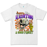 White happy haunting and to all a good fright Premium Tee - CowGirlArtShop