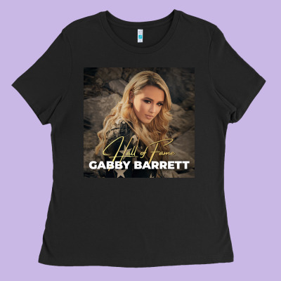Hall Of Fame Gabby Barrett Ladies Tee Designed By Studioelite