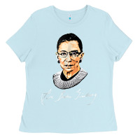 Rbg Ruth Bader Ginsburg Feminist T Shirt   Signature Art Ladies Tee | Teevron