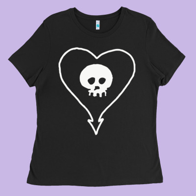 Alkaline Trio Ladies Tee Designed By Studioelite
