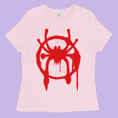 Into The Spider-verse Ladies Tee Designed By Studioelite