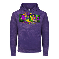Cloud Purple mardi gras love Vintage Hoodie - FaDigitalArtStudio