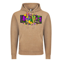 Vintage Coffee mardi gras love Vintage Hoodie - FaDigitalArtStudio