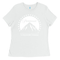 White Paramount Pictures 3 Ladies Tee - StudioElite