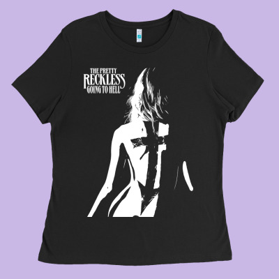 The Pretty Reckless Go To Hell Ladies Tee Designed By Studioelite