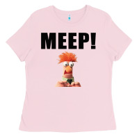 Bubblegum Pink Beaker MEEP Ladies Tee - StudioElite