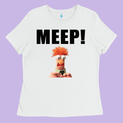 Beaker Meep Ladies Tee Designed By Studioelite