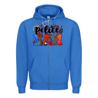 True Royal police mom Zipper Hoodie - AdoDesignShop