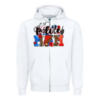White police mom Zipper Hoodie - AdoDesignShop