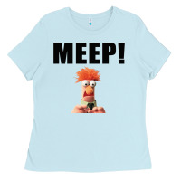 Baby Blue Beaker MEEP Ladies Tee - StudioElite