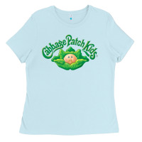 Baby Blue cabbage patch kids Ladies Tee - StudioElite