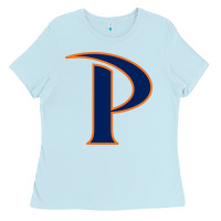 Baby Blue pepperdine waves Ladies Tee - StudioElite