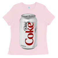 Bubblegum Pink Diet Cola Ladies Tee - StudioElite