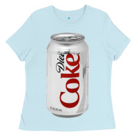Baby Blue Diet Cola Ladies Tee - StudioElite