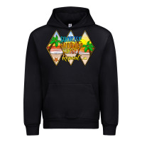Black sunrise sunburn sunset repeat Urban Hoodie - JahusDesignShop