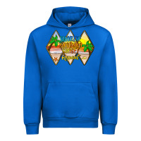 Cobalt sunrise sunburn sunset repeat Urban Hoodie - JahusDesignShop