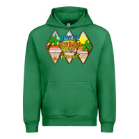 Emerald sunrise sunburn sunset repeat Urban Hoodie - JahusDesignShop