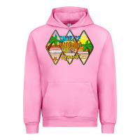 Fuchsia Pink sunrise sunburn sunset repeat Urban Hoodie - JahusDesignShop