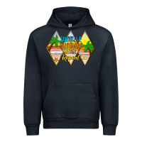 Navy sunrise sunburn sunset repeat Urban Hoodie - JahusDesignShop