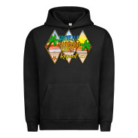 Pigment Black sunrise sunburn sunset repeat Urban Hoodie - JahusDesignShop