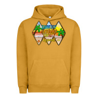 Pigment Peanut Butter sunrise sunburn sunset repeat Urban Hoodie - JahusDesignShop