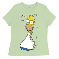 Matcha Homer In Hedges Classic Ladies Tee - StudioElite
