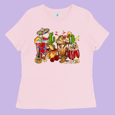 Cino De Mayo Coffee Cups Mexico Ladies Tee Designed By Howdyjamesfarm