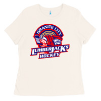 Bone granite city lumberjacks hockey Ladies Tee - StudioElite