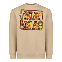 Mushroom softball  nana Heavyweight Sweatshirt - AdoDesignShop