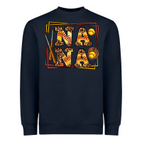 Navy softball  nana Heavyweight Sweatshirt - AdoDesignShop