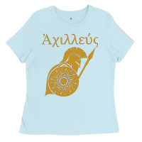 Baby Blue achilles son of peleus Ladies Tee - StudioElite