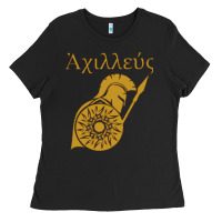 Black achilles son of peleus Ladies Tee - StudioElite