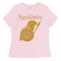 Bubblegum Pink achilles son of peleus Ladies Tee - StudioElite