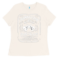 Bone johnny cash man in black Ladies Tee - StudioElite