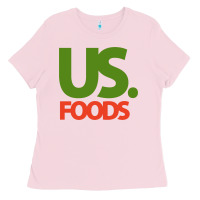 Bubblegum Pink us foods design Ladies Tee - StudioElite