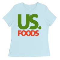 Baby Blue us foods design Ladies Tee - StudioElite